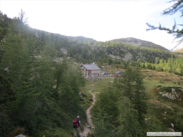 ...die baita auf Alpe di Gattascosa, wo wir übernachten