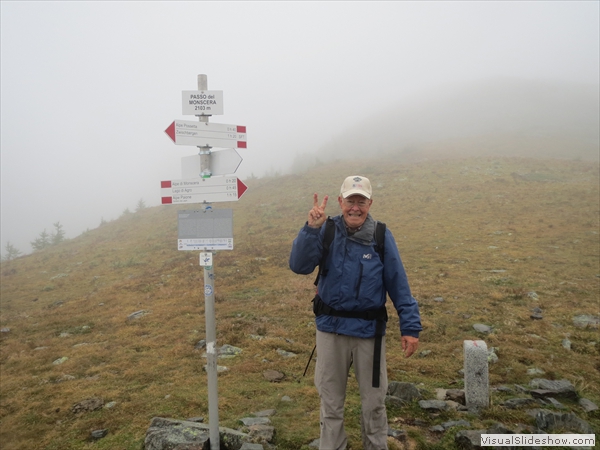 ...auf der Grenze, Passo di Monscera