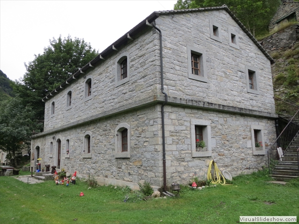 Pochwerk, wieder aufgebaut, diente der Erzaufbereitung