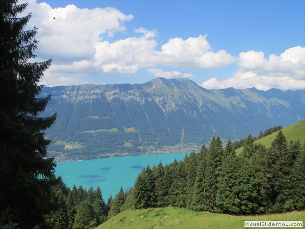 Blick zum See, Suggiturm und Augstmatthorn