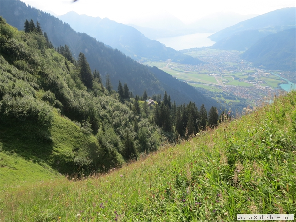 Blick zurück auf die Morgeweid