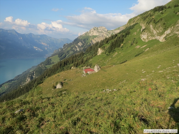 ...endlich im Läger-Oberbärg, die Hütte