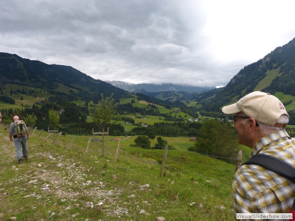 ...Blick Richtung Sörenberg, Brienzergrat