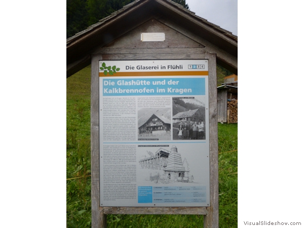 Die Entdeckung: Im Chragen war früher eine Glashütte,<br/>ein Kalkbrennofen und ein Schwefelbad 