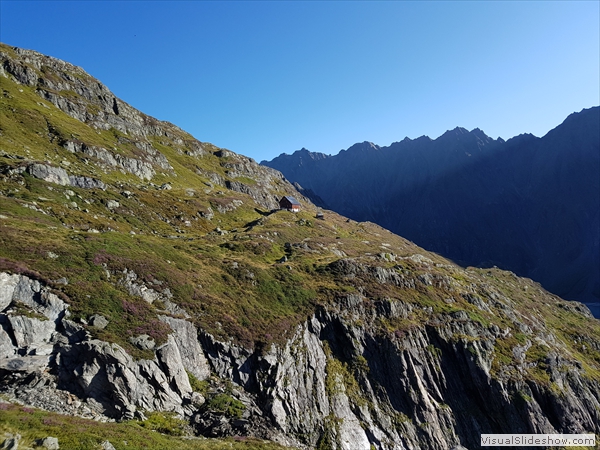 ...Blick zurück zur Gaulihütte...