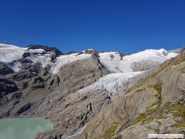 der Gaulisee, unterm Gletscher