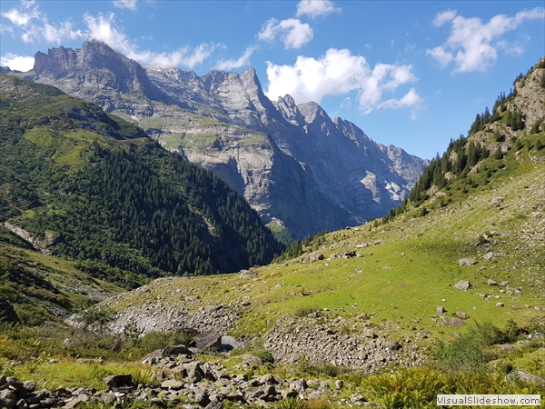 Blick auf die Alp Schrätteren