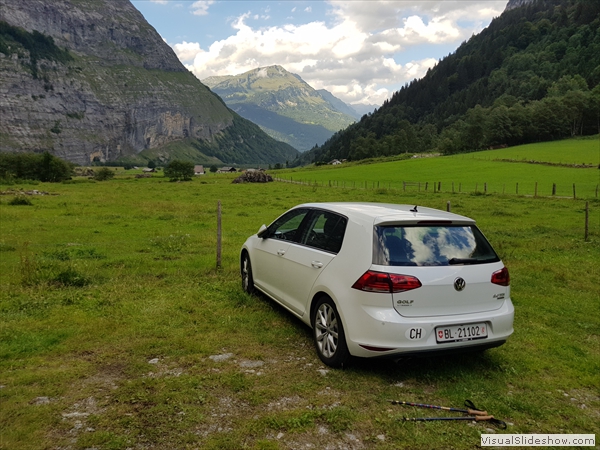 ...angekommen in Mürvorsess, dann Fahrt nach Innertkirchen und nach Hause