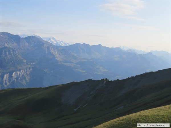 ...von links Eiger, Jungfrau, Faulhorn, Blüemlisalp