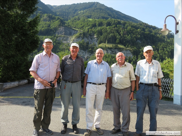 ...alle eingetroffen in Lungern Obsee