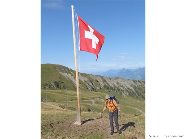 ...Einlaufen zum Berghuis Schönbüel