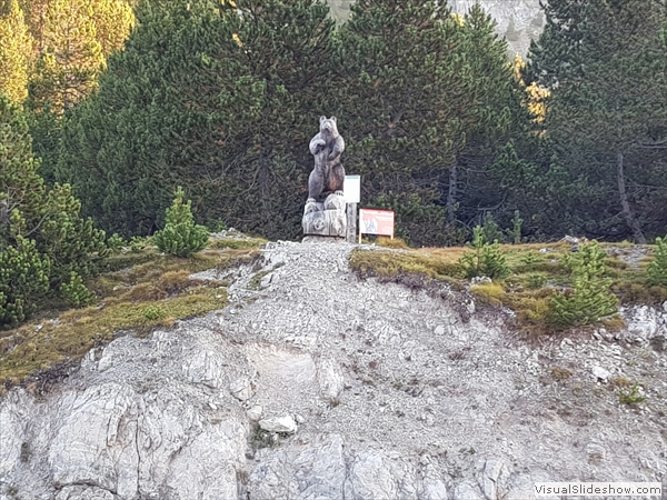 ...wir sind im 'Bärenland', kommen vom Trentino her