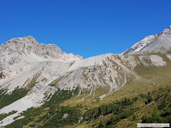 Piz Murtera...rechts Piz Starlex