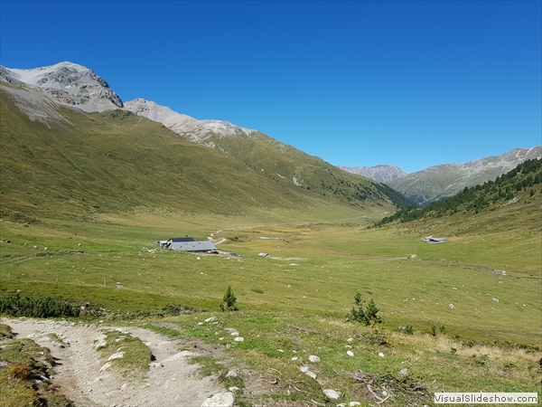 links Alp Astras, rechts Tamangur Dadaint