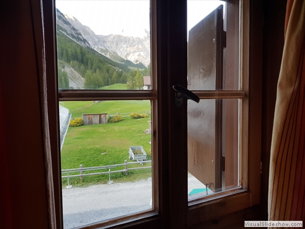 ...Ausblick von meinem Zimmer im Hotel Mayor